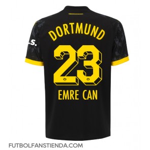Borussia Dortmund Emre Can #23 Segunda Equipación 2023-24 Manga Corta